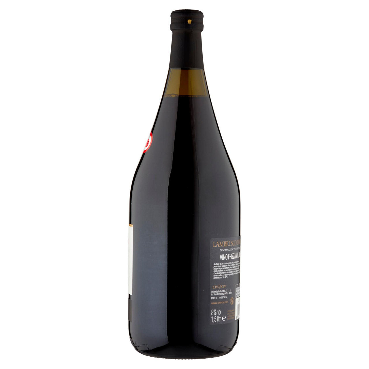 Vino rosso Lambrusco di Modena DOC amabile 1,5 lt - Immagine 31