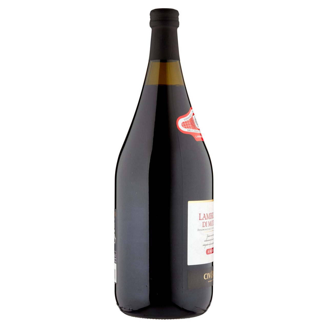 Vino rosso Lambrusco di Modena DOC amabile 1,5 lt - Immagine 11