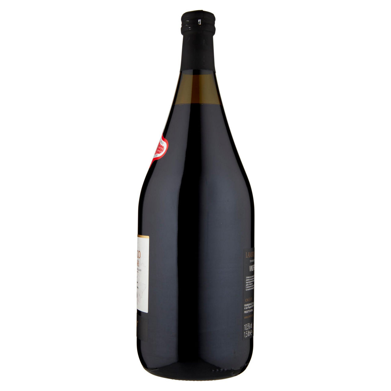 Vino rosso Lambrusco di Modena DOC secco 1,5 lt - Immagine 11