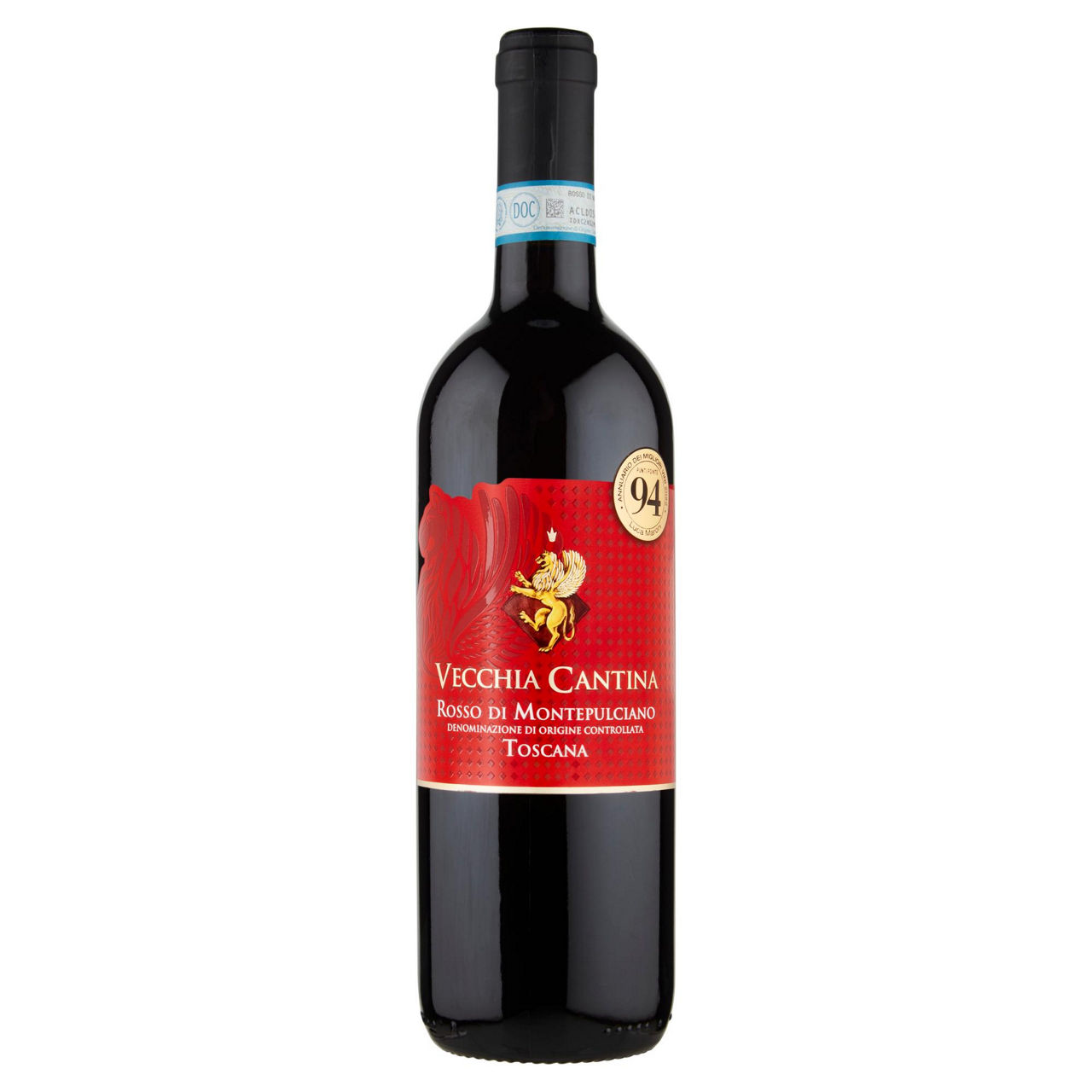 Vino rosso di montepulciano DOC 750 ml
