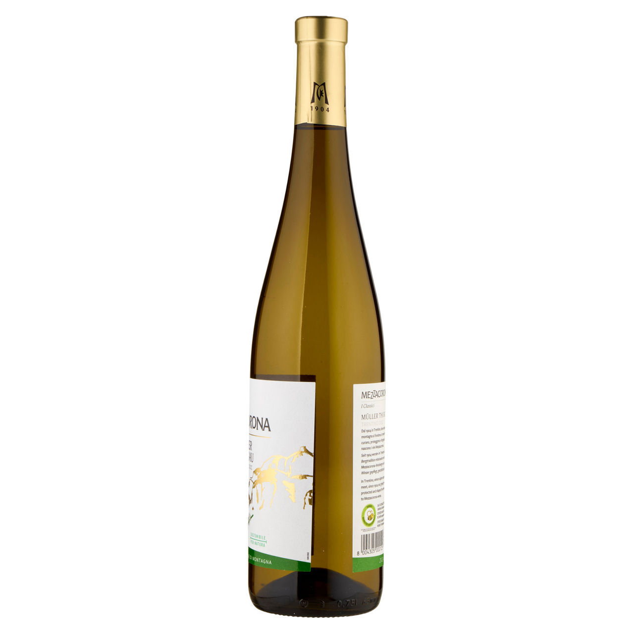 Vino bianco Muller Thurgau Trentino DOC 750 ml - Immagine 11