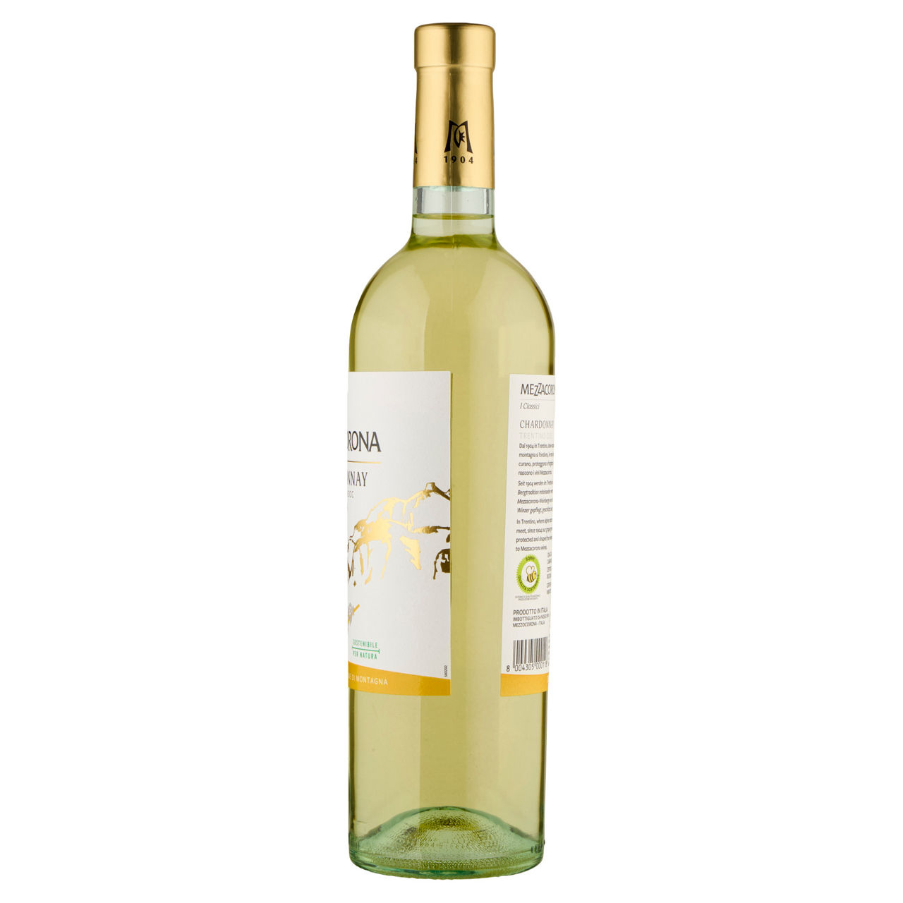 Vino bianco Chardonnay Trentino DOC 750 ml - Immagine 21