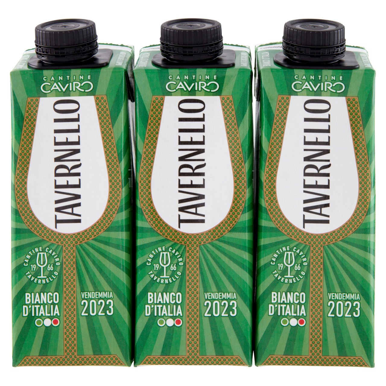 Tavernello bianco d'Italia in brick 3 pz x 250 ml