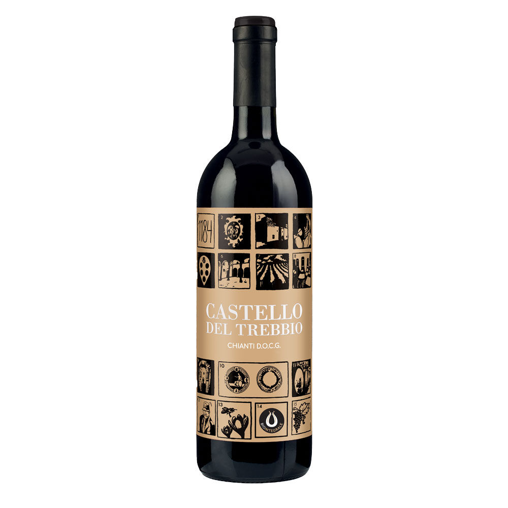Vino rosso Chianti DOCG Castello del Trebbio 750 ml - Immagine 01