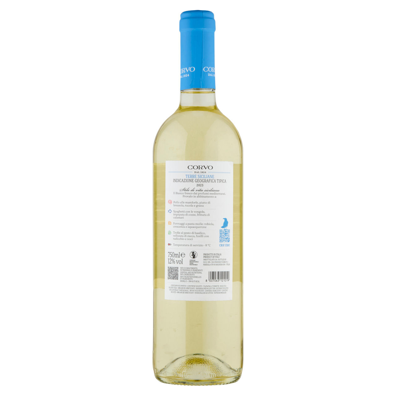 Vino bianco Terre Siciliane IGT 750 ml - Immagine 11