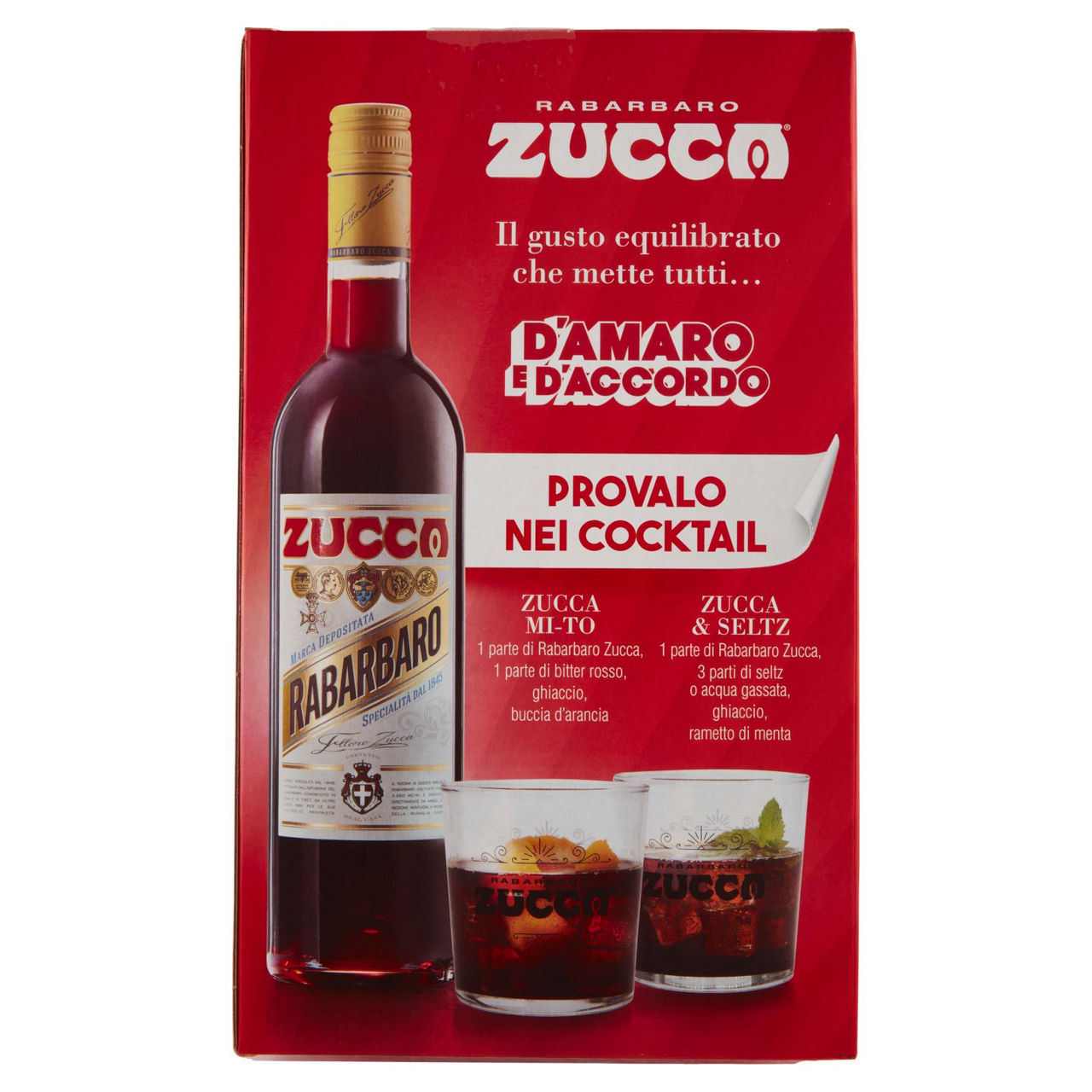 Aperitivo alcolico rabarbaro zucca 16 gradi bottiglia ml.700 - Immagine 41