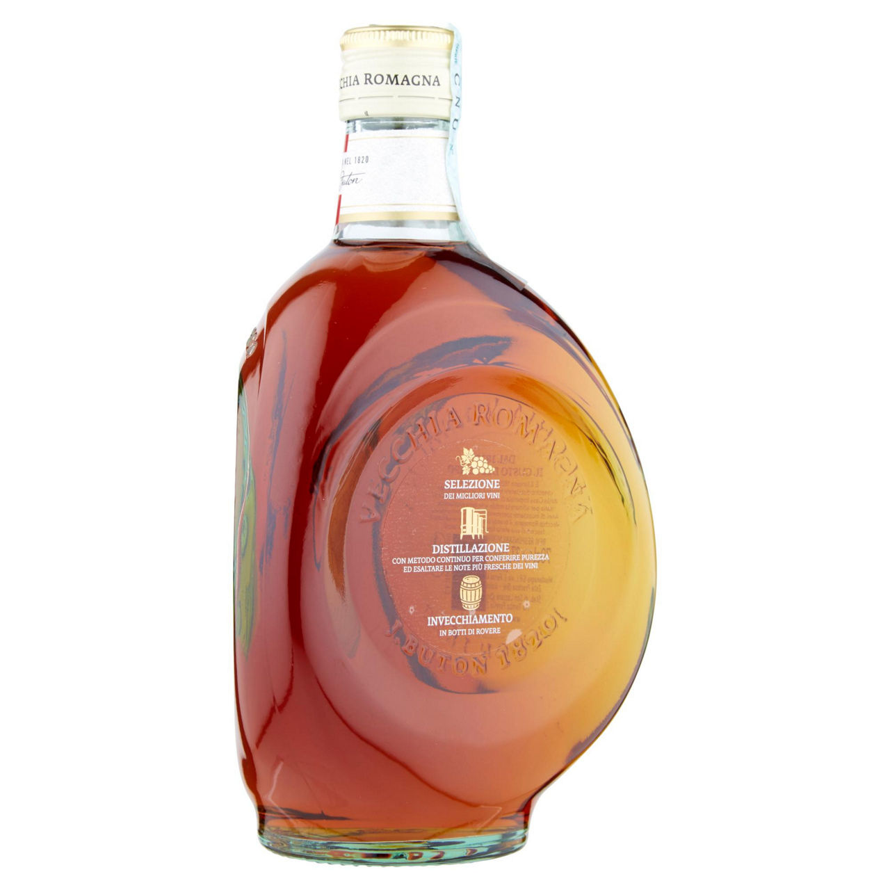 Brandy vecchia romagna classica  37.2 gradi bottiglia ml.700 - Immagine 41