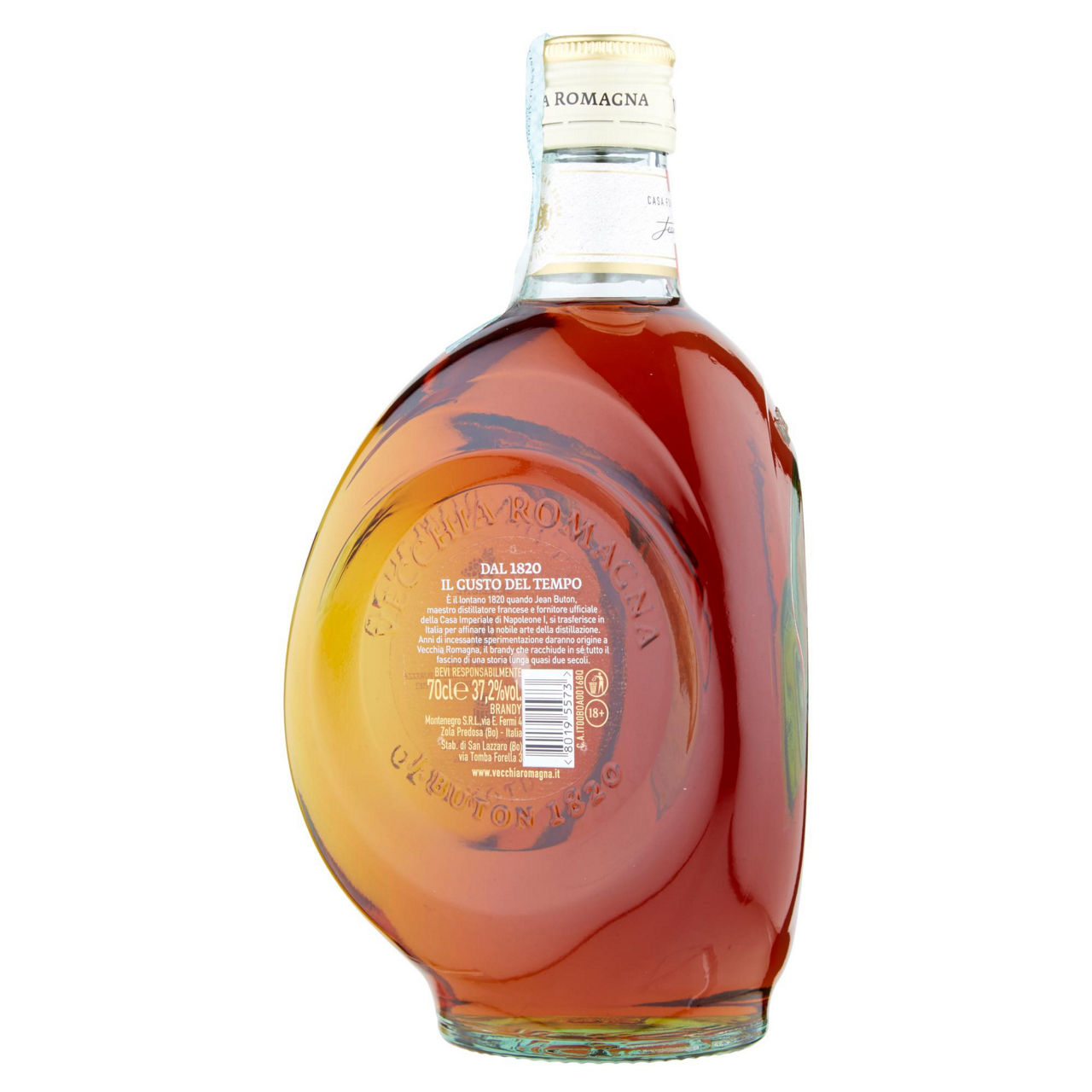 Brandy vecchia romagna classica  37.2 gradi bottiglia ml.700 - Immagine 11