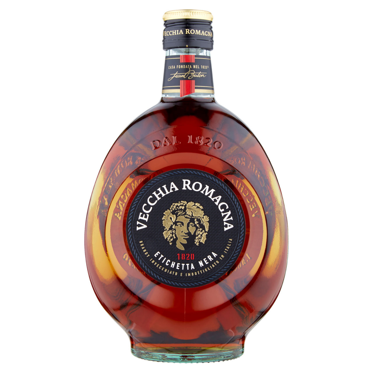 Brandy vecchia romagna etichetta nera 38 gradi 700 ml - Immagine 01
