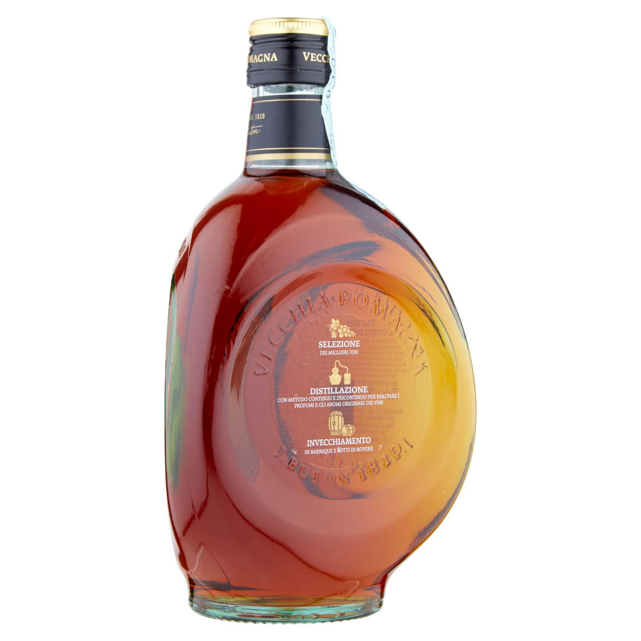 Brandy vecchia romagna etichetta nera 38 gradi 700 ml - Immagine 31