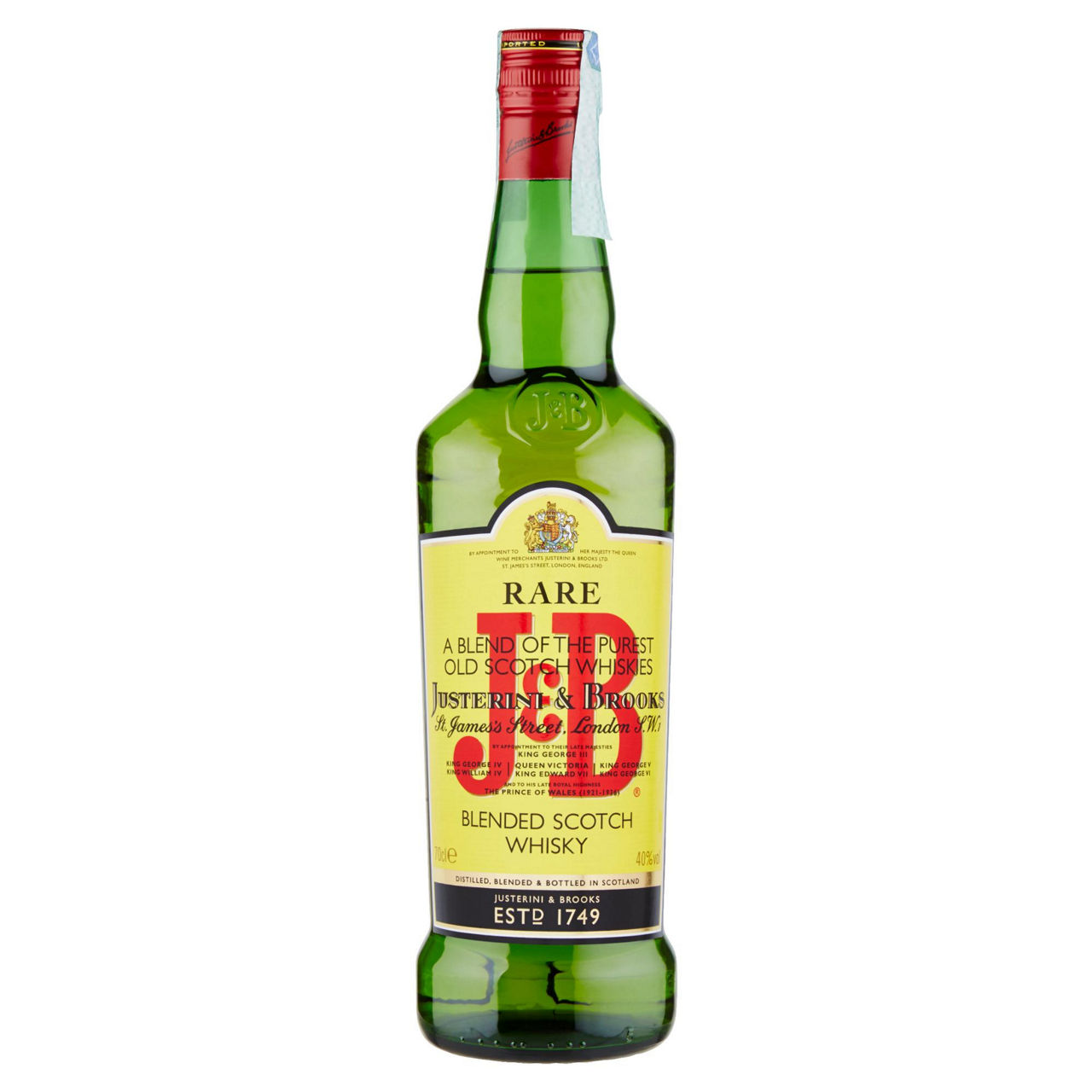 Whisky j&b rare 40 gradi bottiglia ml.700 - Immagine 01