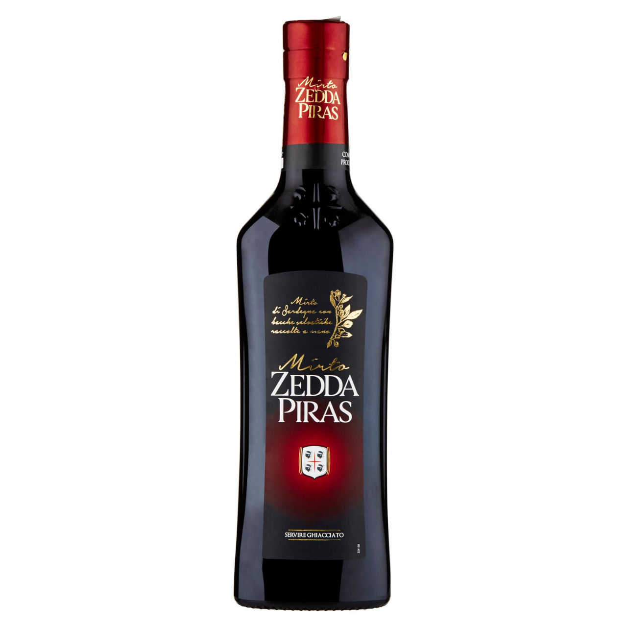 Liquore mirto rosso zedda piras 32 gradi bottiglia ml 500 - Immagine 01