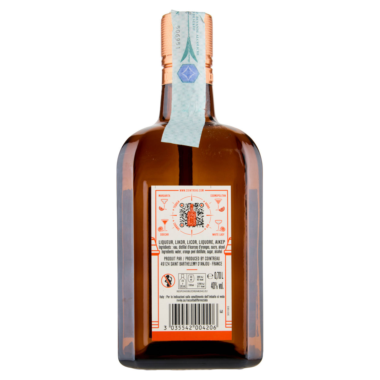 Liquore di arancio cointreau 40 gradi bottiglia ml.700 - Immagine 51