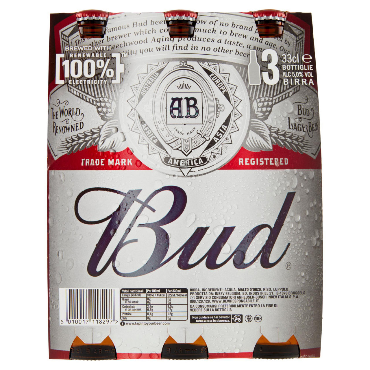 Birra Bud 3 pz x 330 ml - Immagine 31