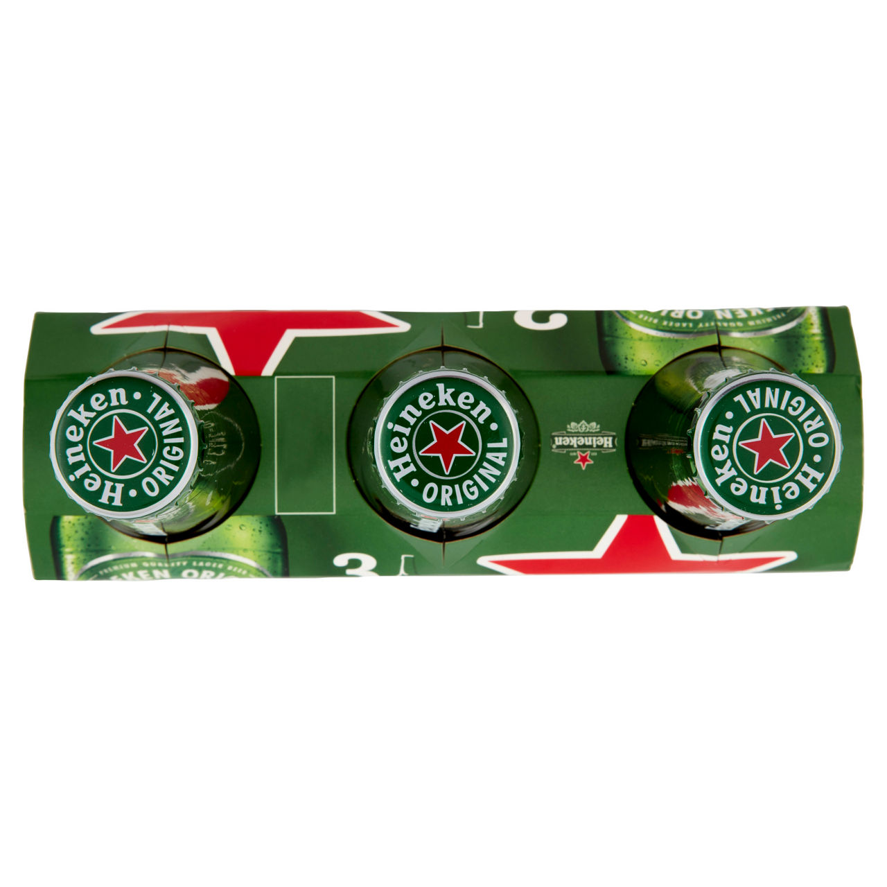 Birra heineken 5 gradi bottiglia cluster ml 330 x 3 - Immagine 11