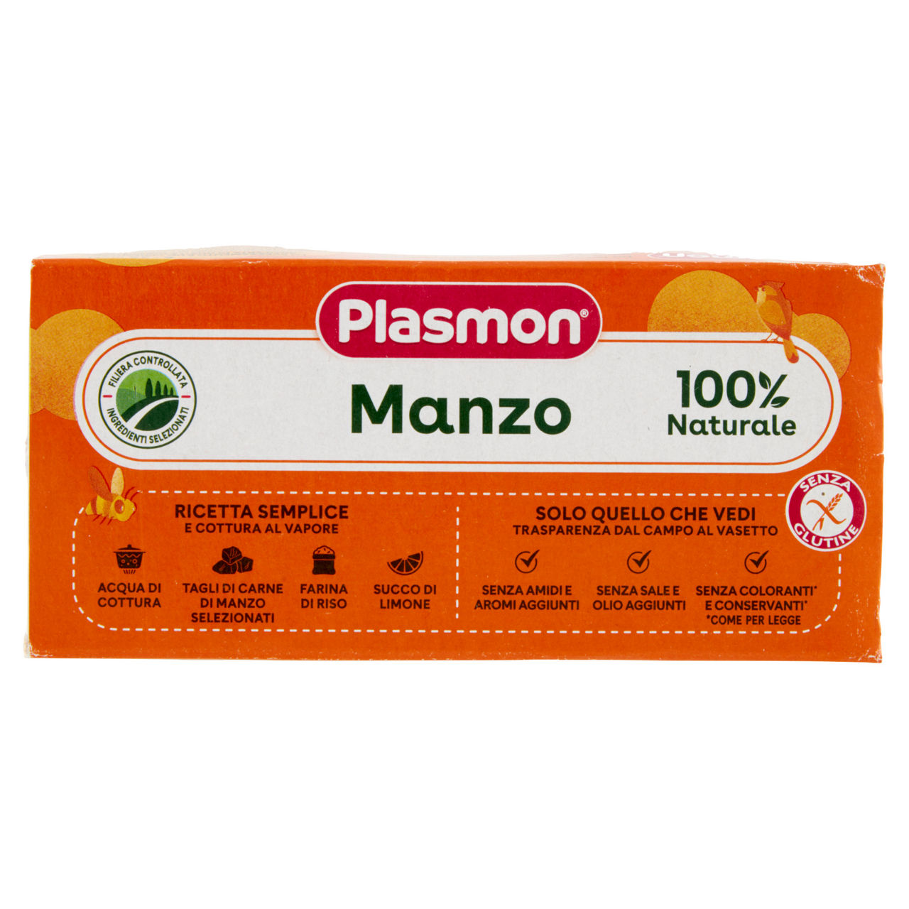 Omogeneizzato di manzo con cereale 2 pz x 80 gr - Immagine 21