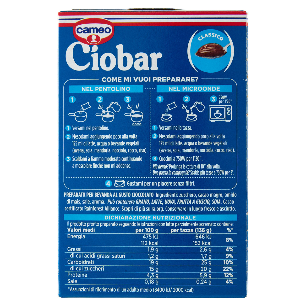 Preparato per cioccolato zuccherato 5 pz 125 gr - Immagine 31