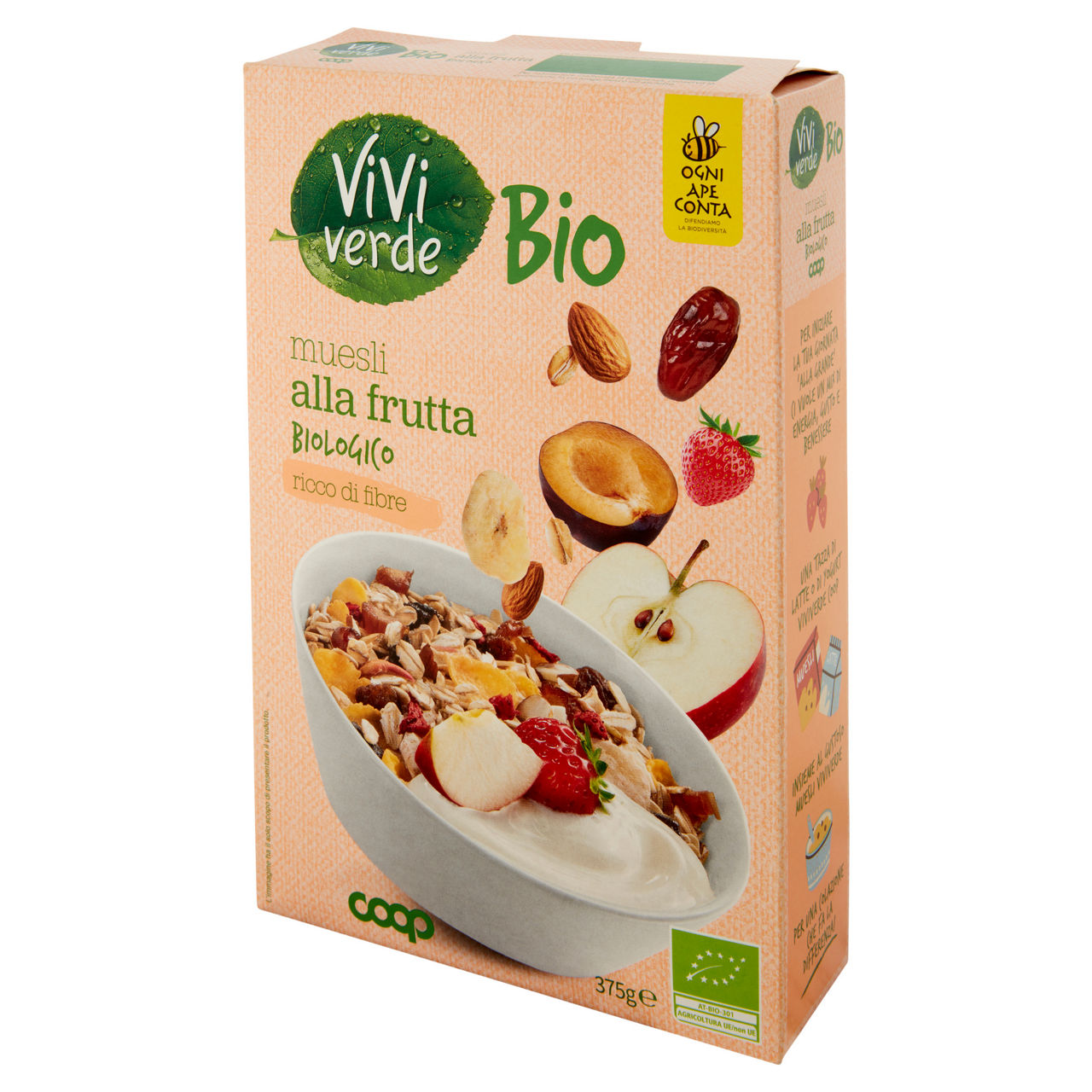 Muesli alla frutta bio 375 gr - Immagine 61
