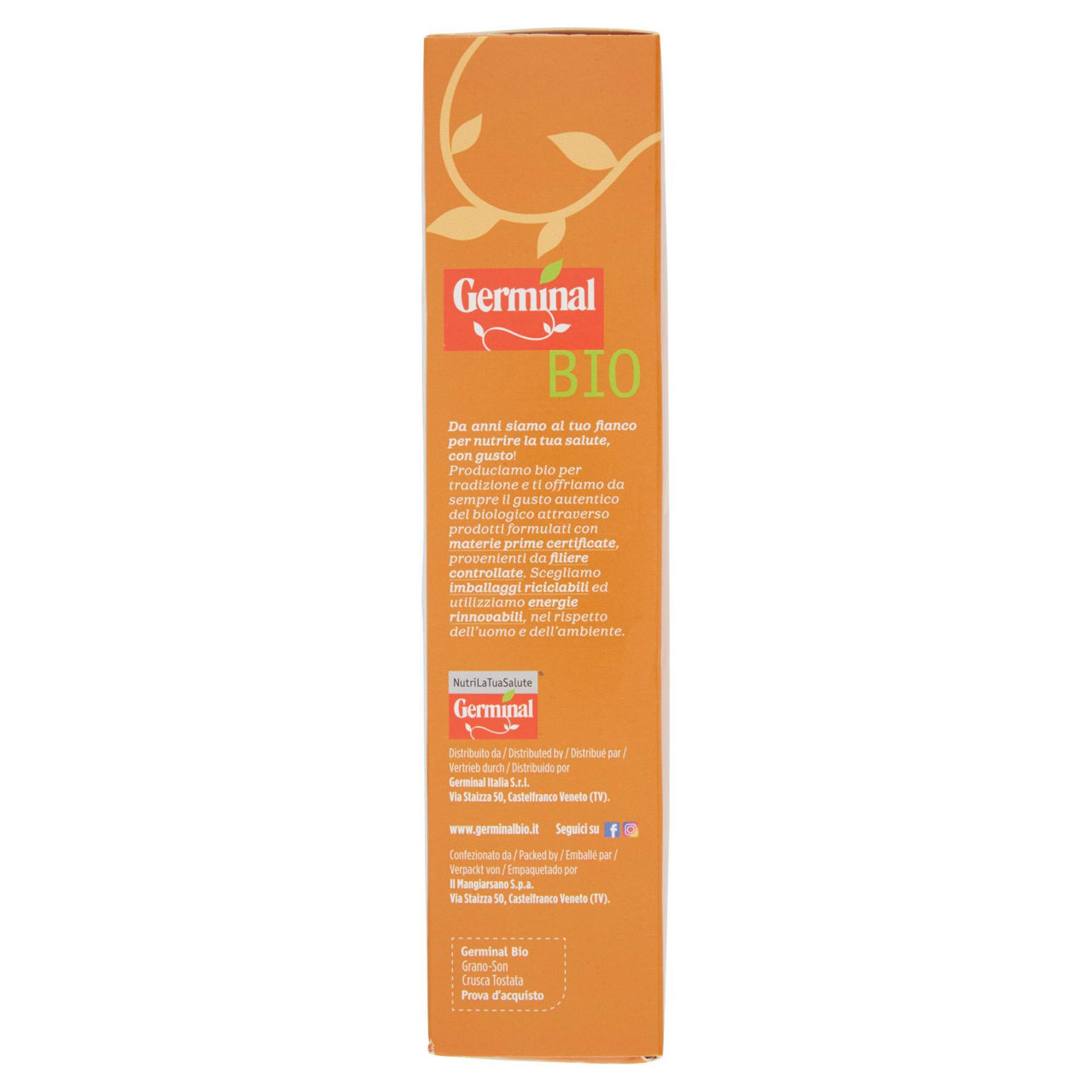 Bastoncini di crusca tostata bio 250 gr - Immagine 51