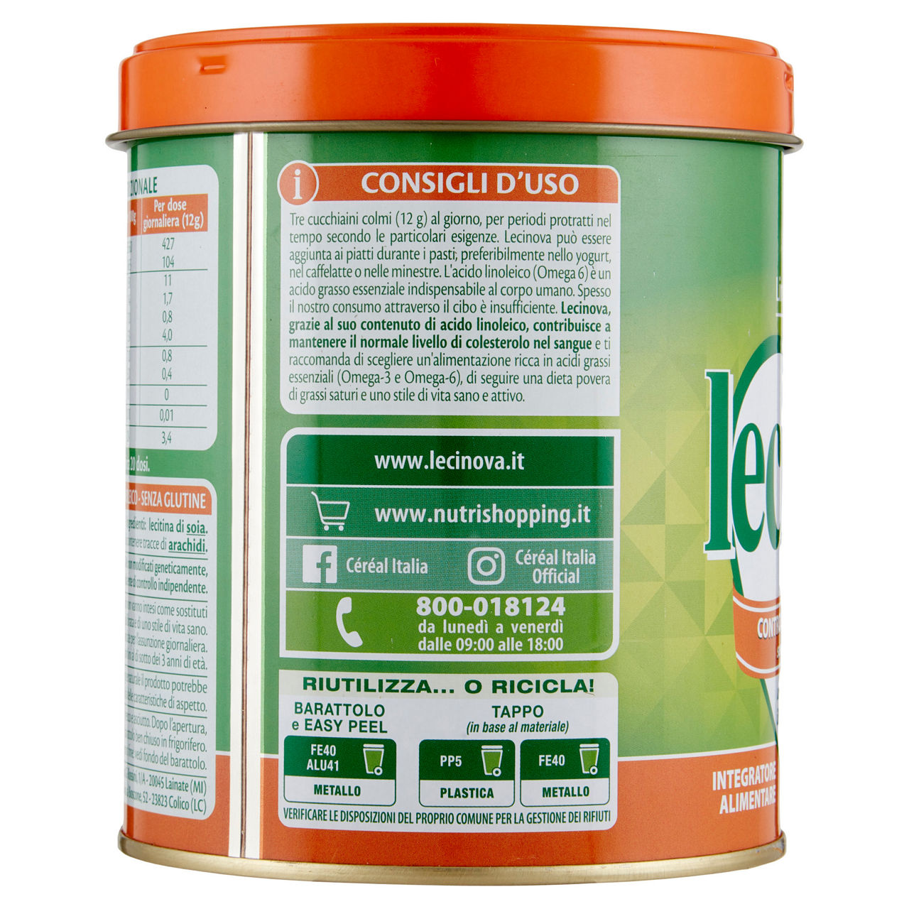 Lecitina di soia 250 gr - Immagine 11