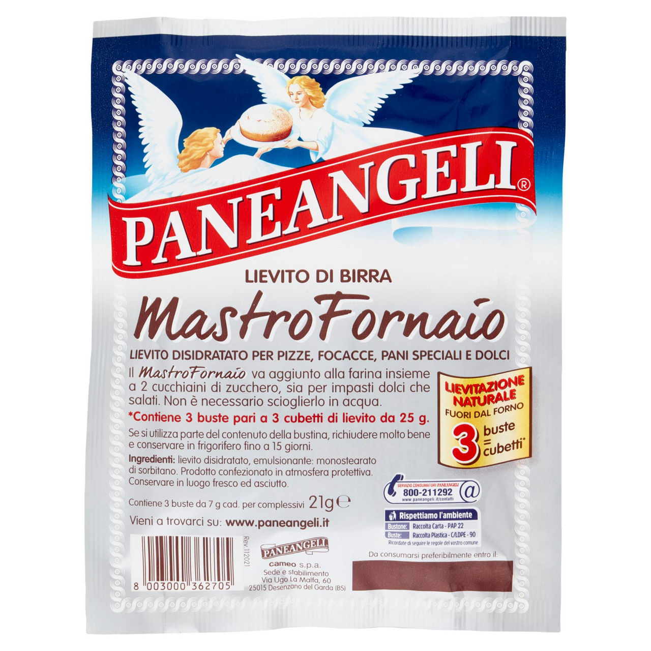 Lievito di birra Mastro Fornaio 3 pz 21 gr - Immagine 21