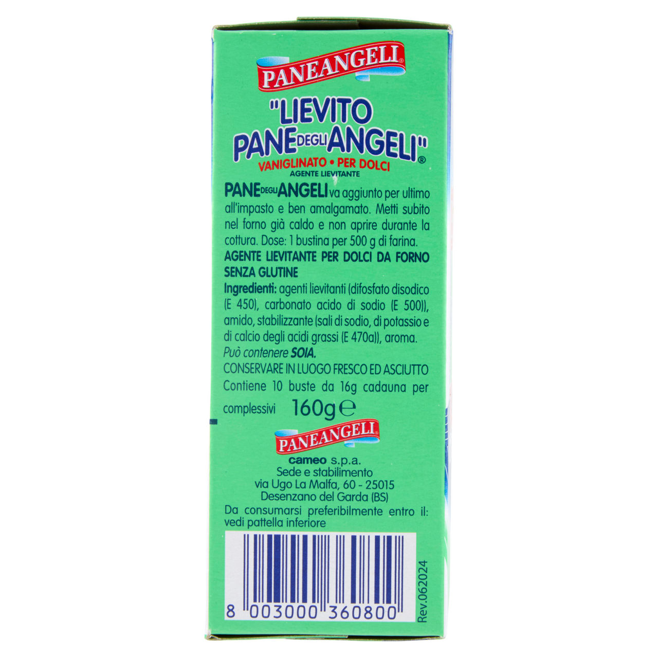 Lievito vanigliato per dolci 10 pz 160 gr - Immagine 41