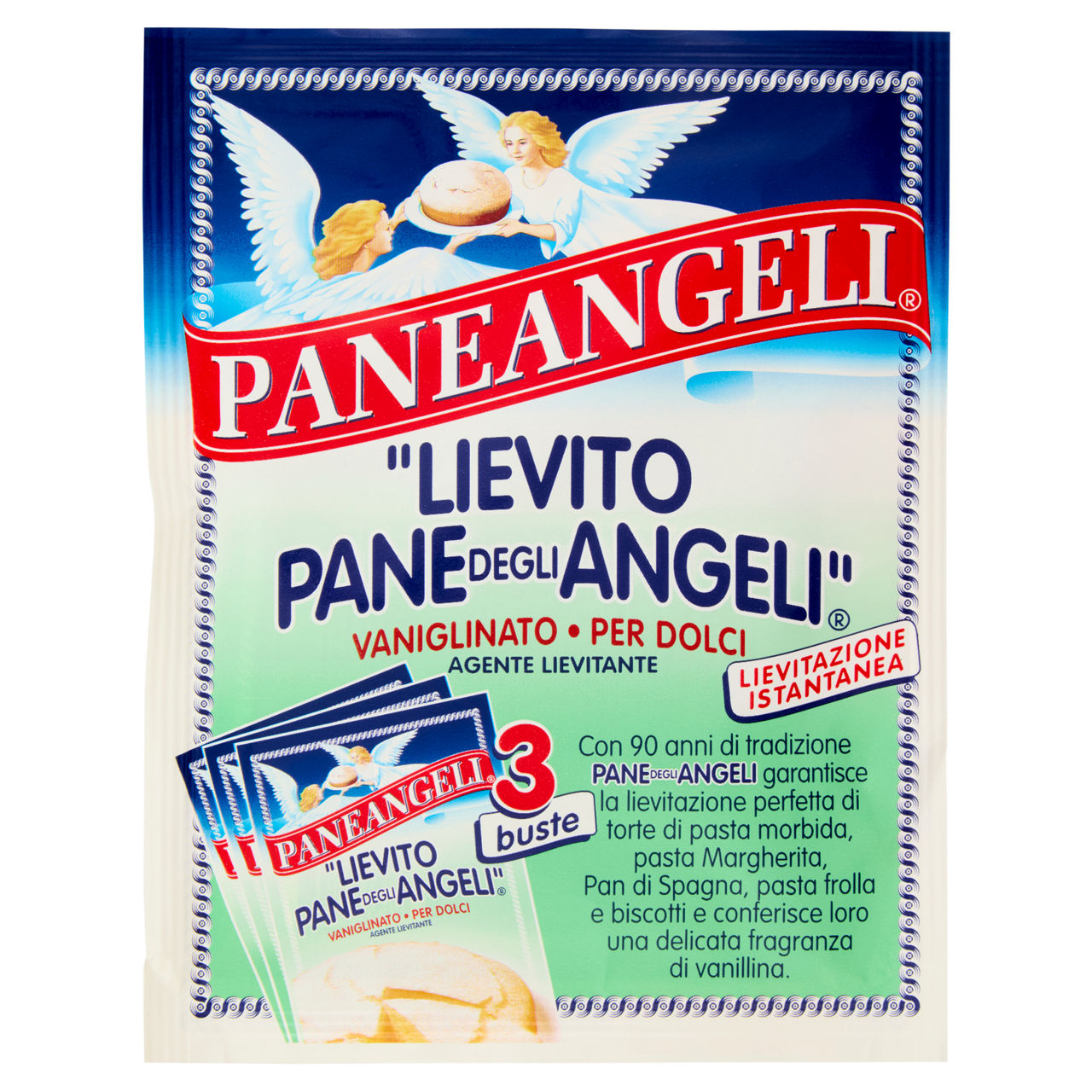 Lievito vanigliato per dolci 3 pz 48 gr - Immagine 01