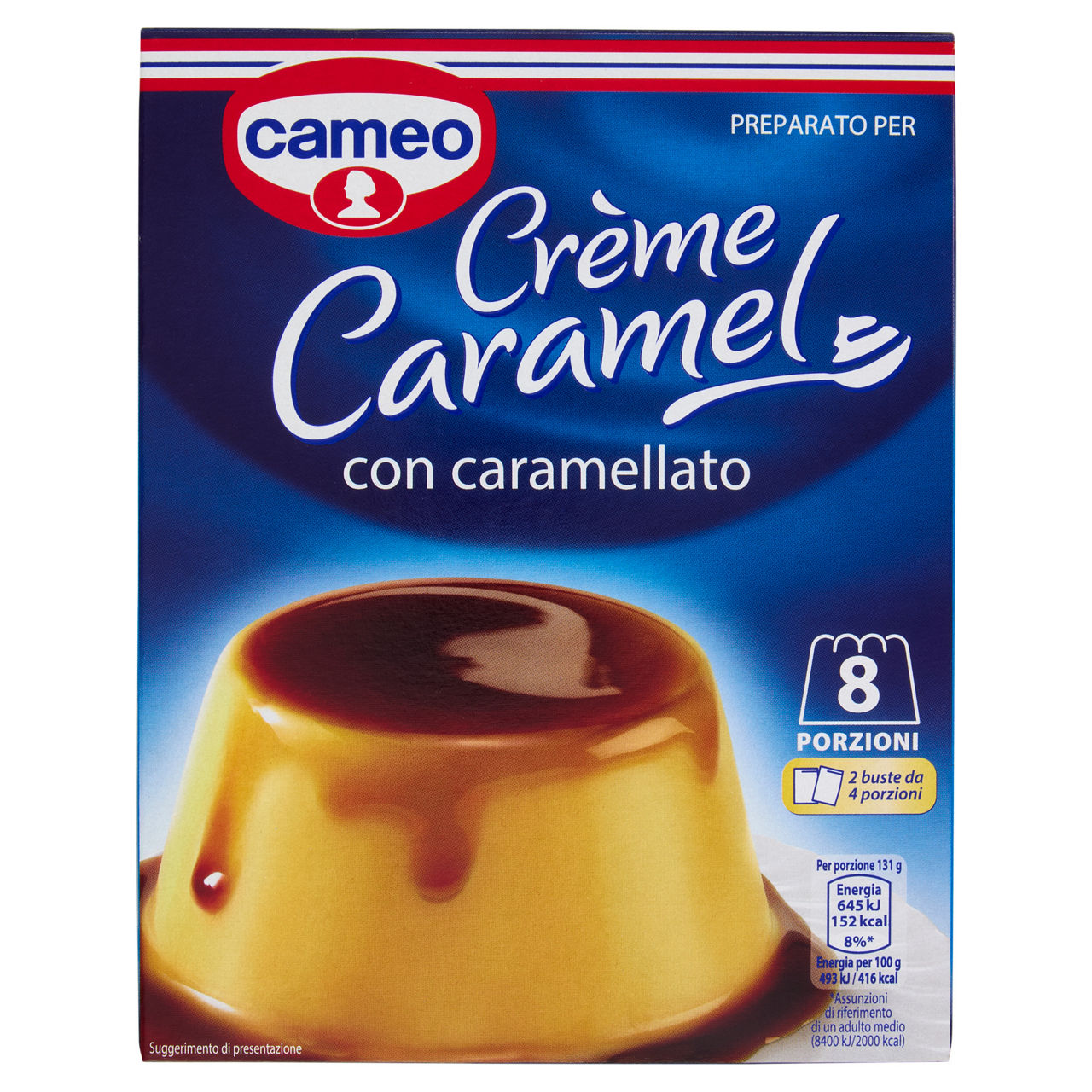 Preparato per creme caramel con caramellato 200 gr - Immagine 01