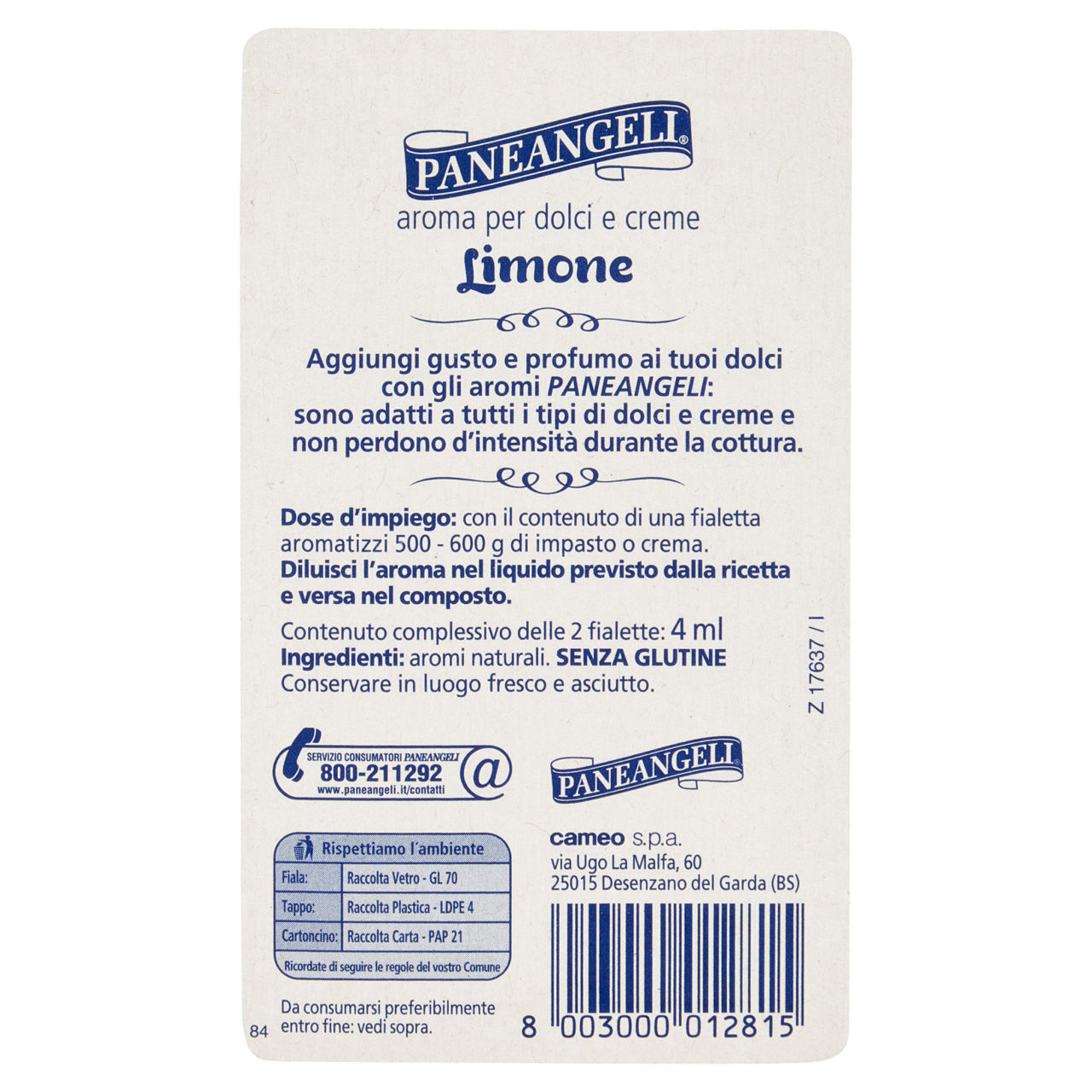 Aroma per dolci e creme al limone 4 ml - Immagine 41