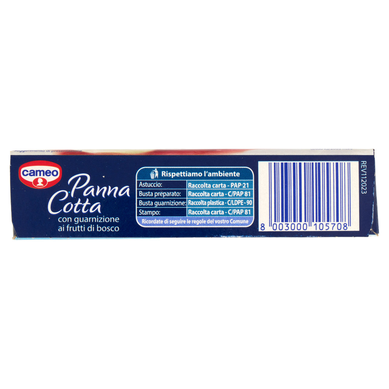 Preparato per panna cotta ai frutti di bosco 107 gr  - Immagine 41