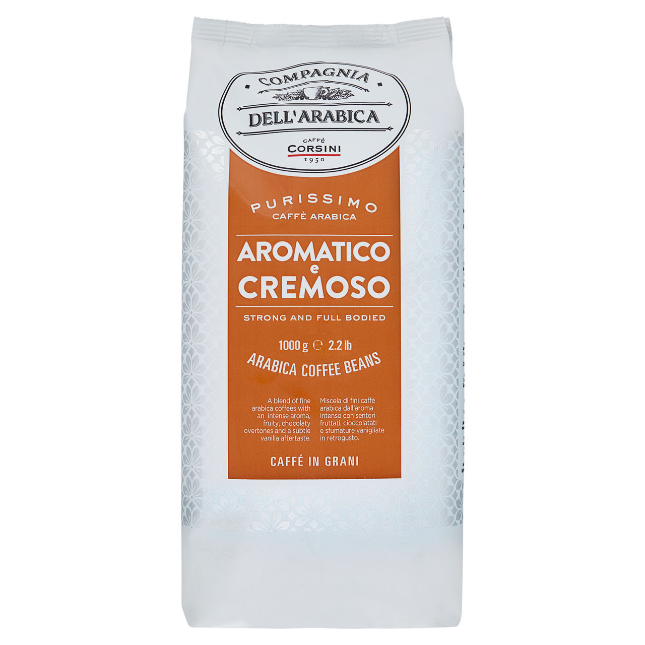 Caffè in grani miscela Arabica 1 kg