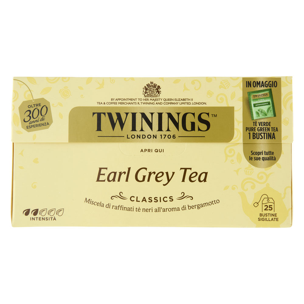 The Earl Grey 25 filtri