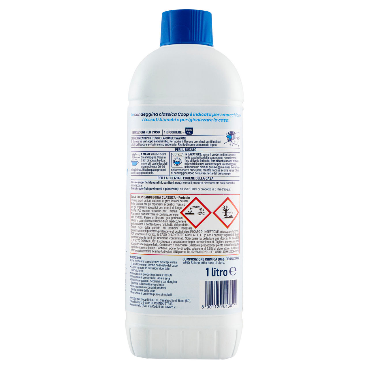 Candeggina classica in flacone 1 lt - Immagine 61