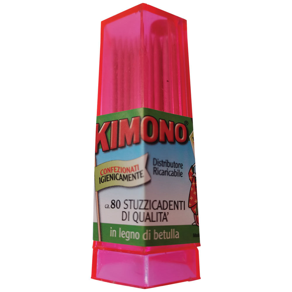 Stuzzicadenti kimono distributore esag x80 barattolo pz.1 - Immagine 01