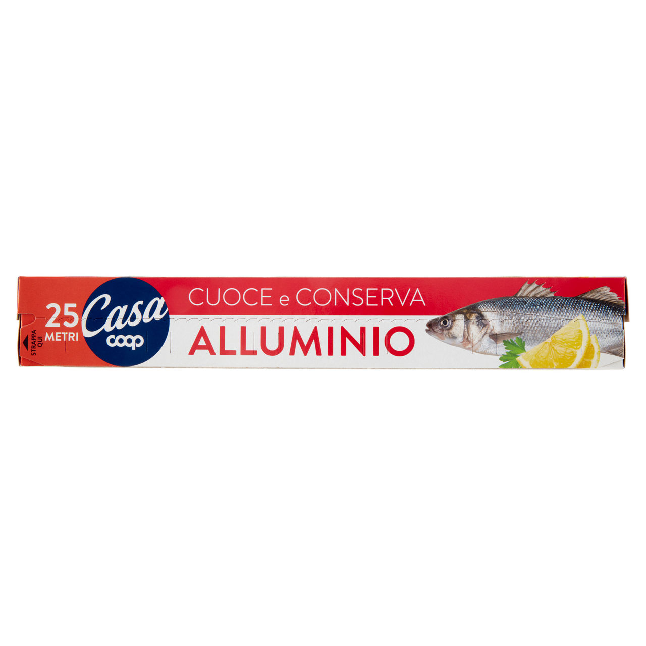 Rotolo alluminio coop casa mt 25 scatola pz 1 - Immagine 01