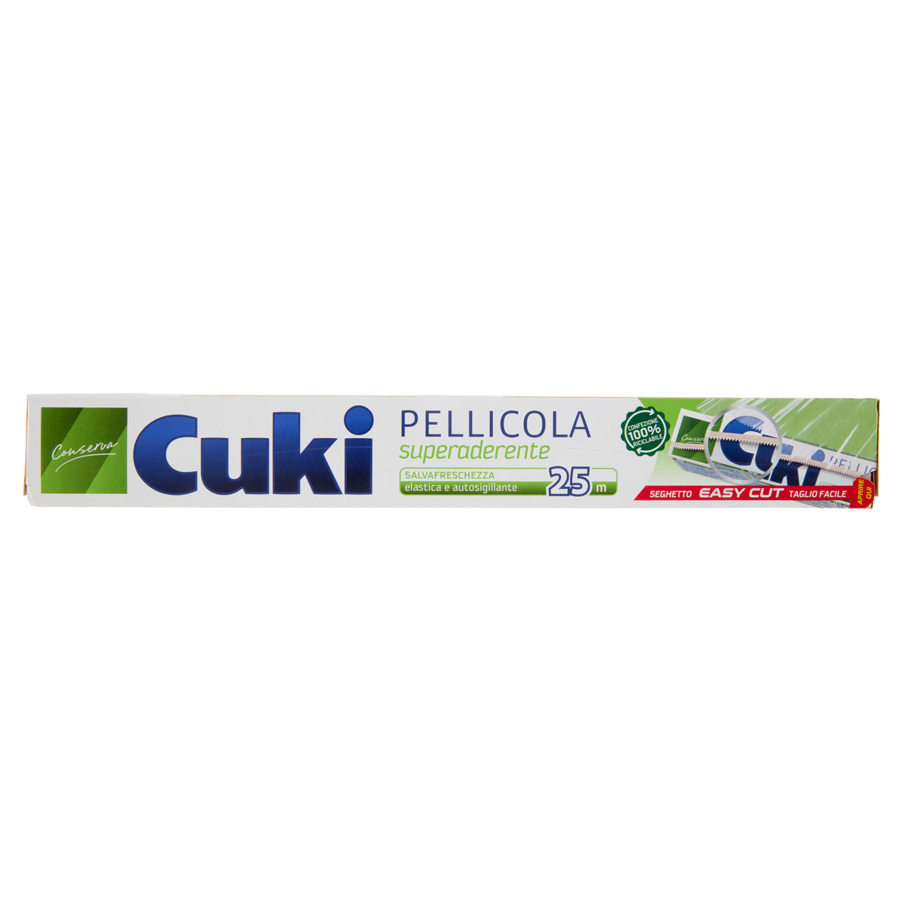 Pellicola trasparente superaderente 25 mt