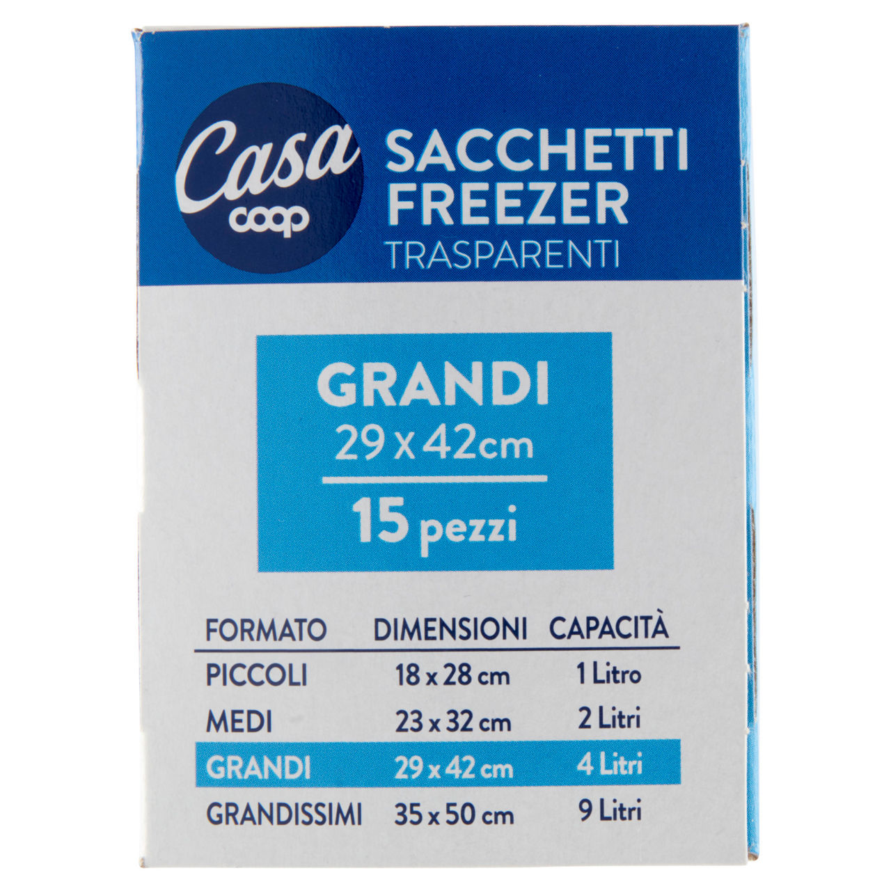 Sacch.freezer coop casa grandi cm.29x42 pz.15 - Immagine 31