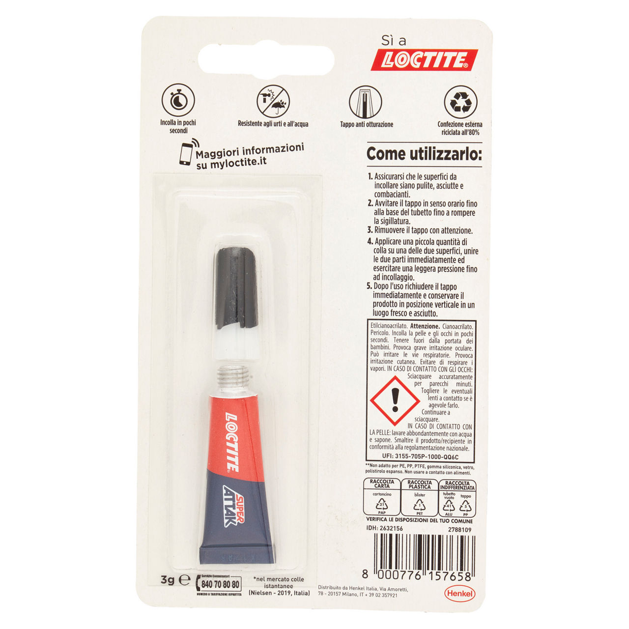 Colla super attak 3 gr universale - Immagine 11