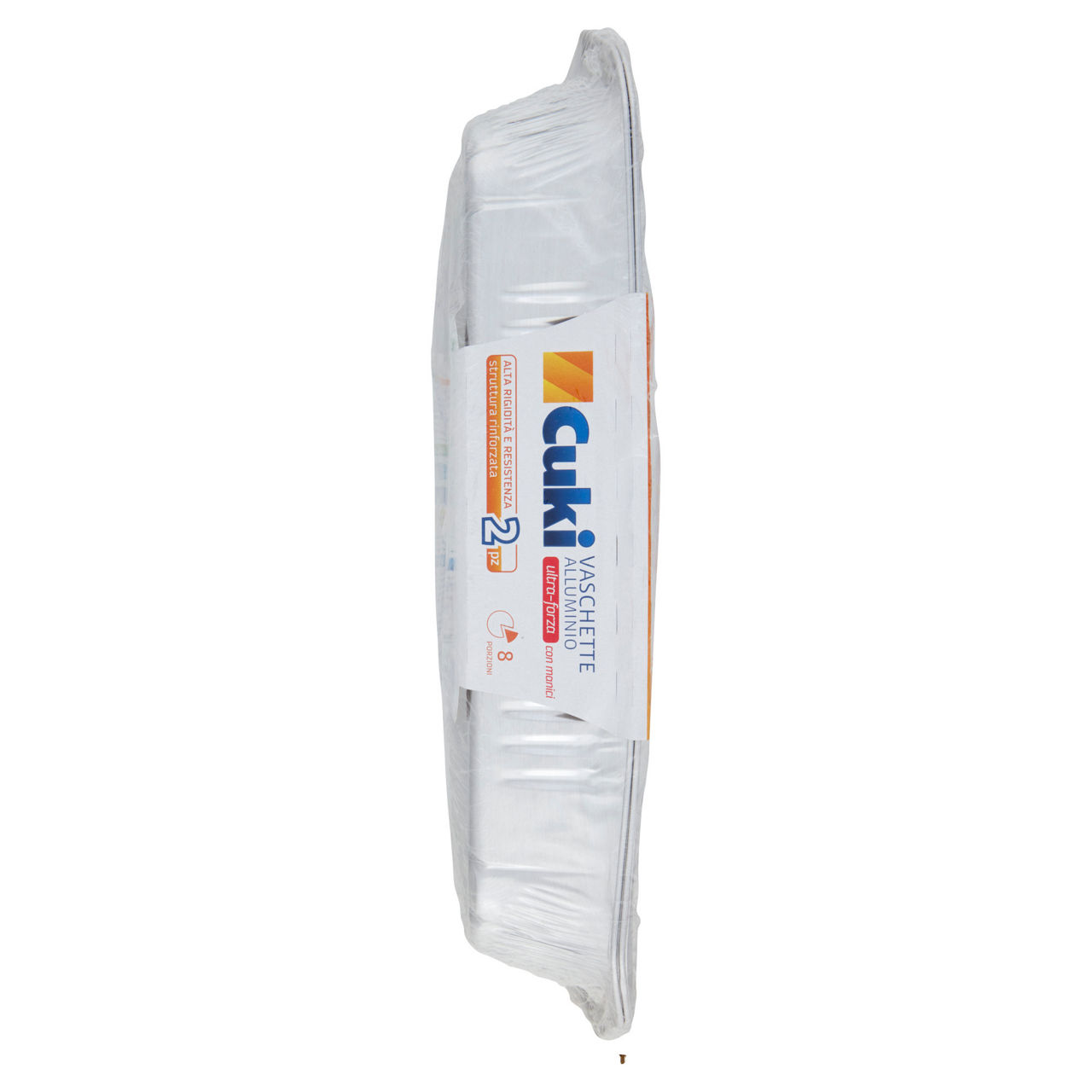 Vaschette in alluminio con manici 8 porzioni 2 pz - Immagine 21