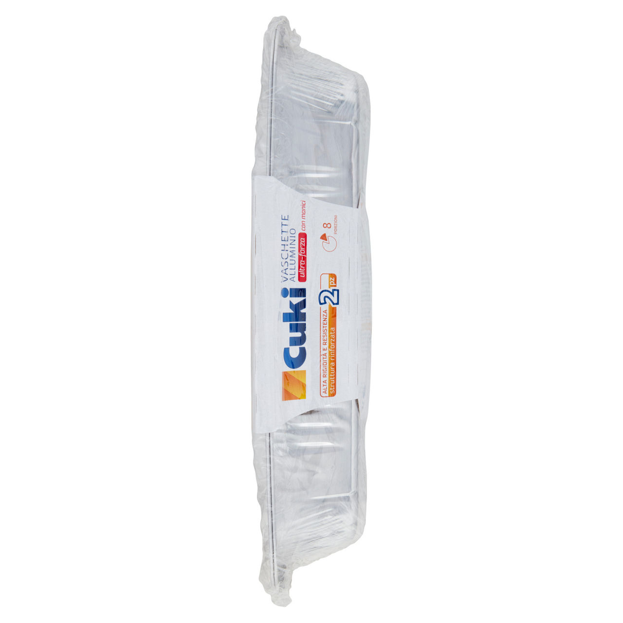 Vaschette in alluminio con manici 8 porzioni 2 pz - Immagine 31