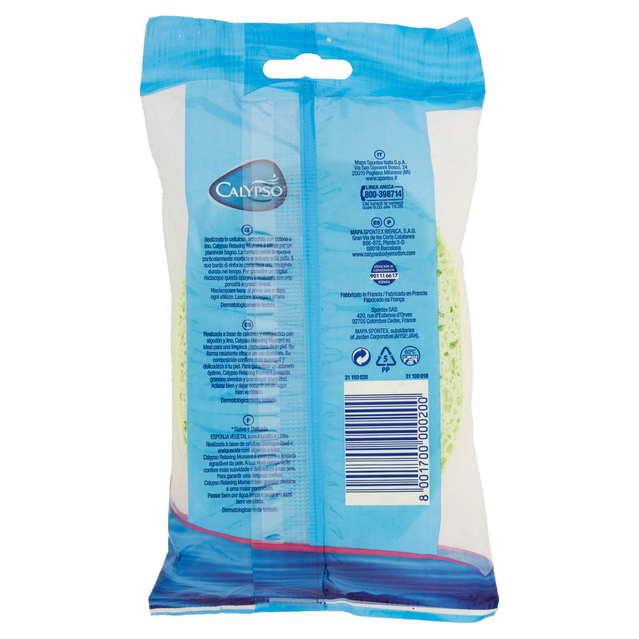 Spugna linea natural calypso relax pz. 1 - Immagine 21