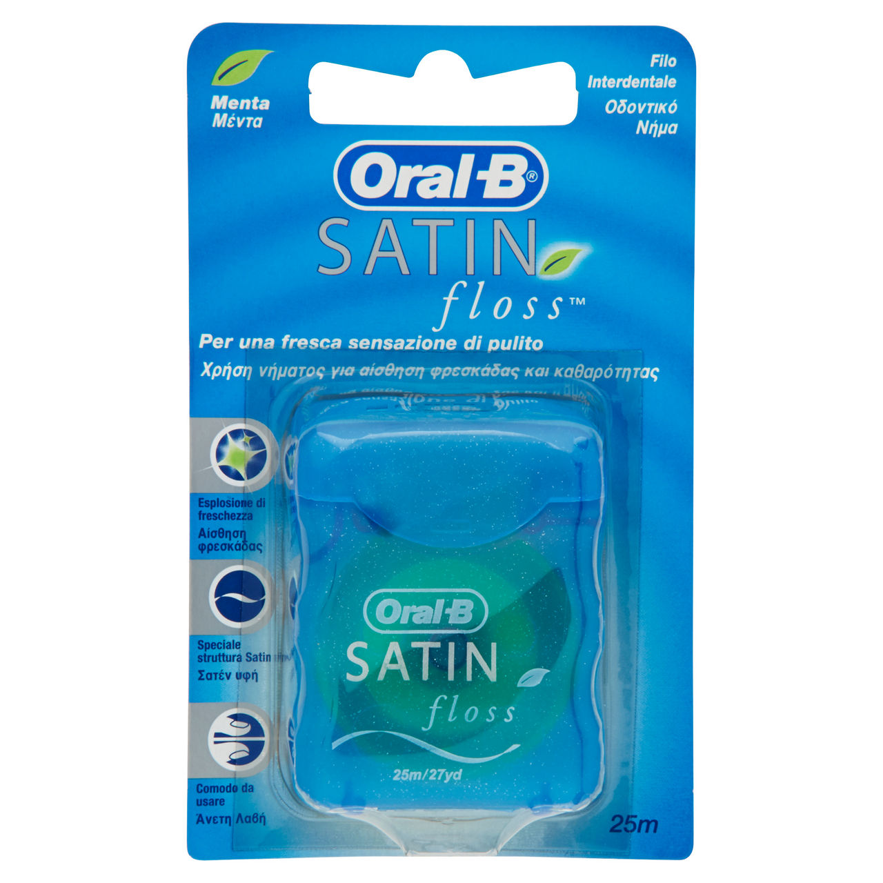 Filo interdentale satin floss 25 mt