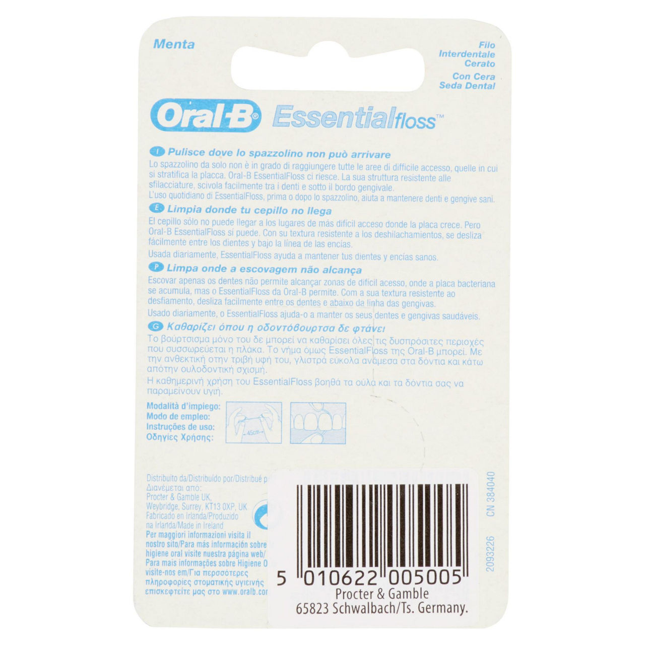 Filo interdentale cerato oral b 50 mt pz. 1 - Immagine 21
