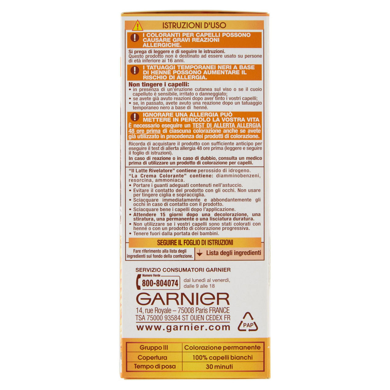 Colorazione permanente capelli n.5 biondo scuro 1 pz - Immagine 31