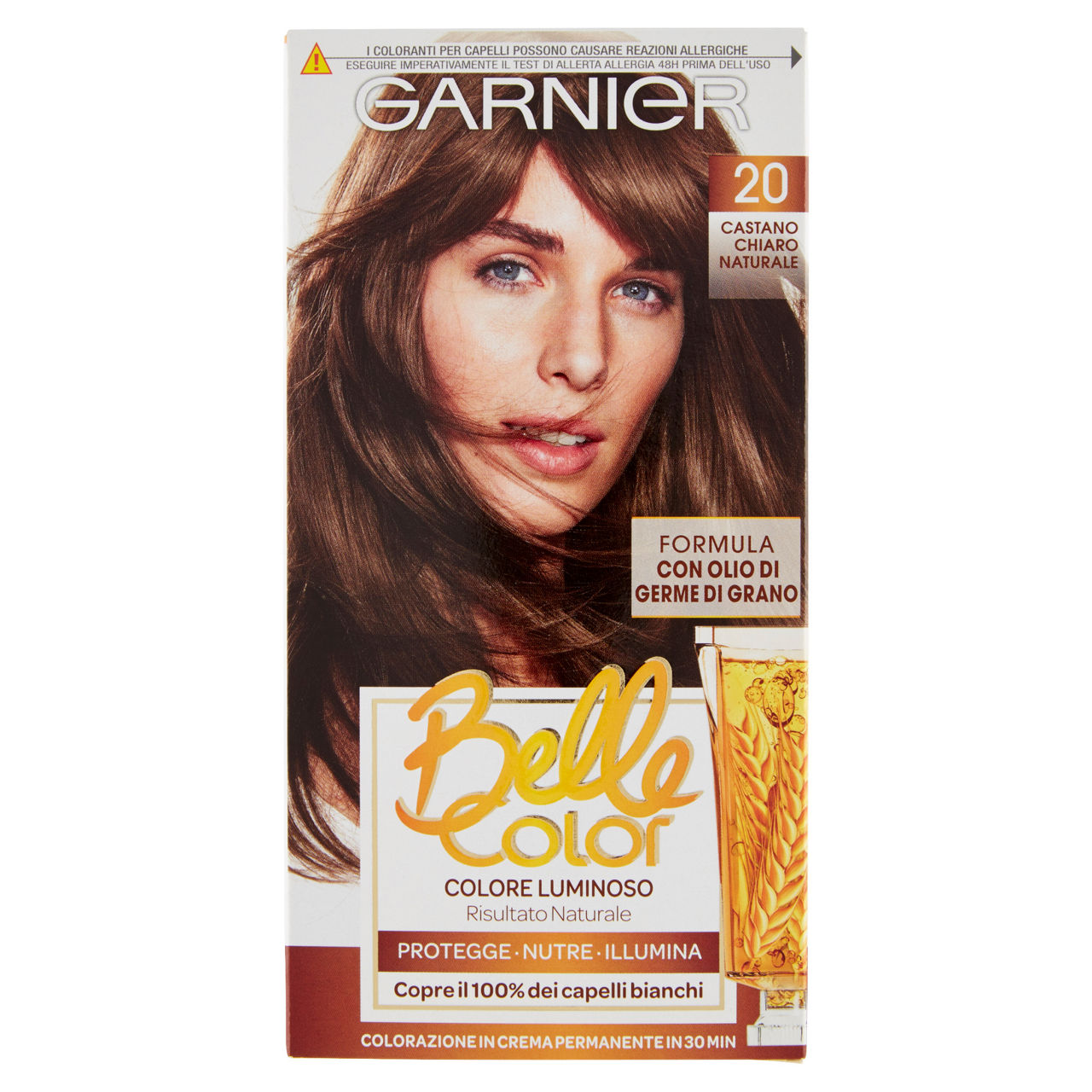 Colorazione per capelli n.20 castano chiaro 1 pz