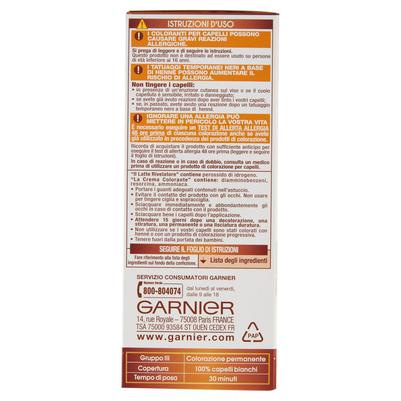 Colorazione per capelli n.24 castano scuro 1 pz - Immagine 31