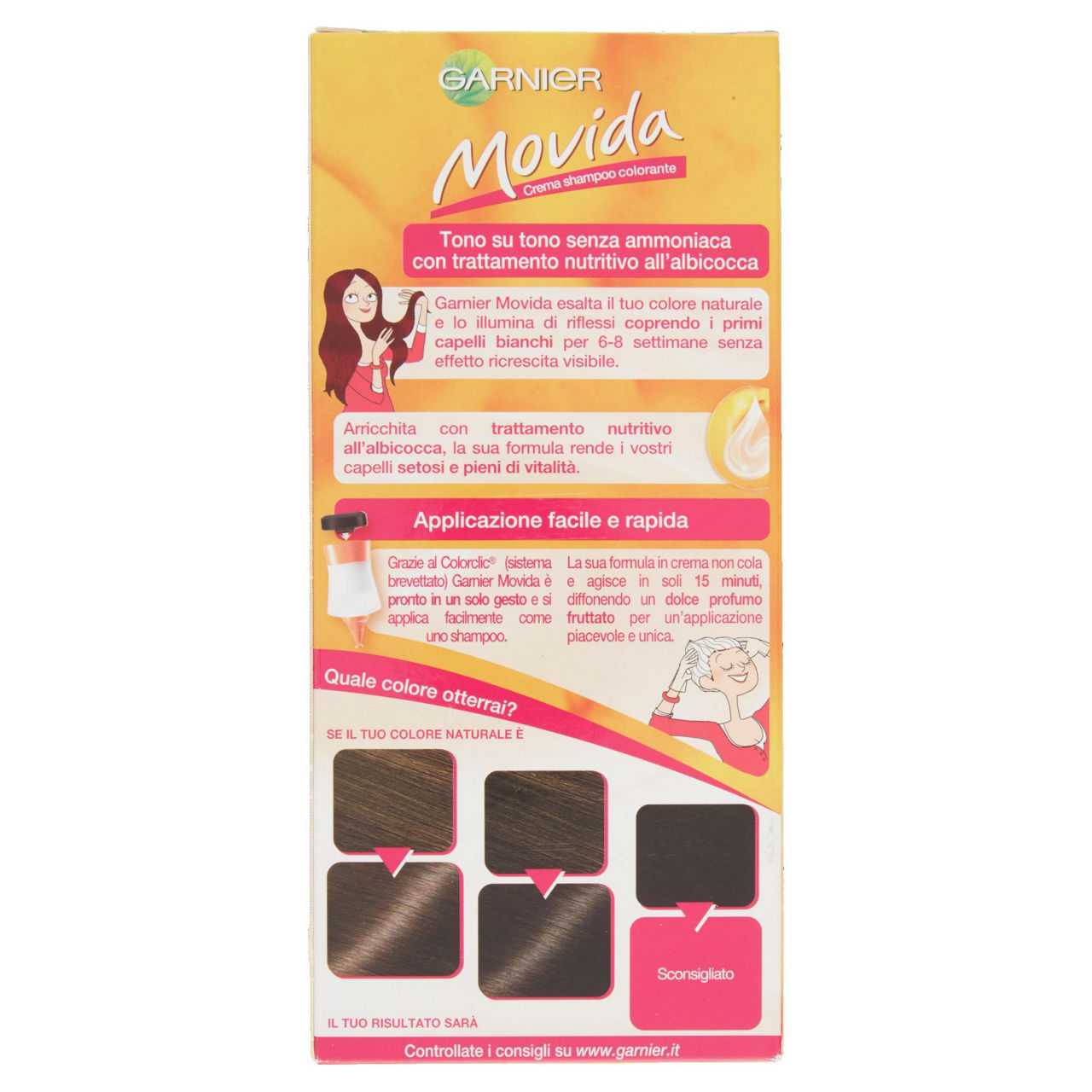 Movida crema colorante castano n. 35 - Immagine 21
