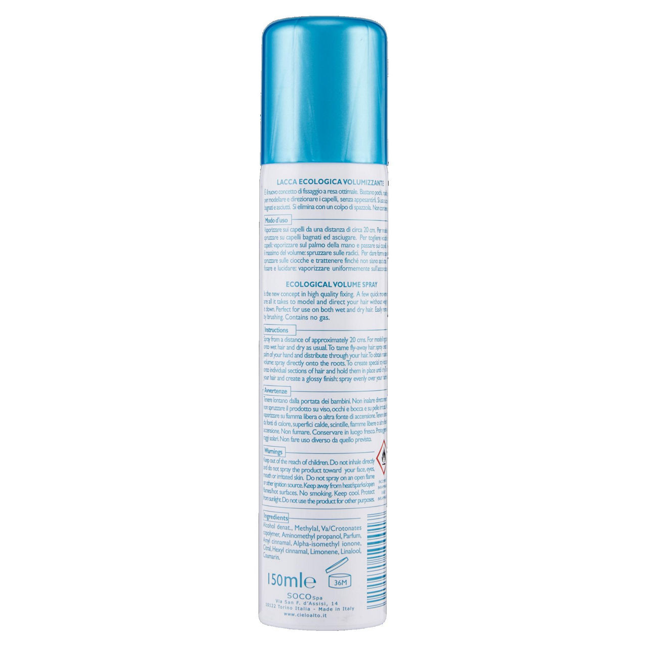 Lacca cielo alto volum.spray ml.150 - Immagine 21