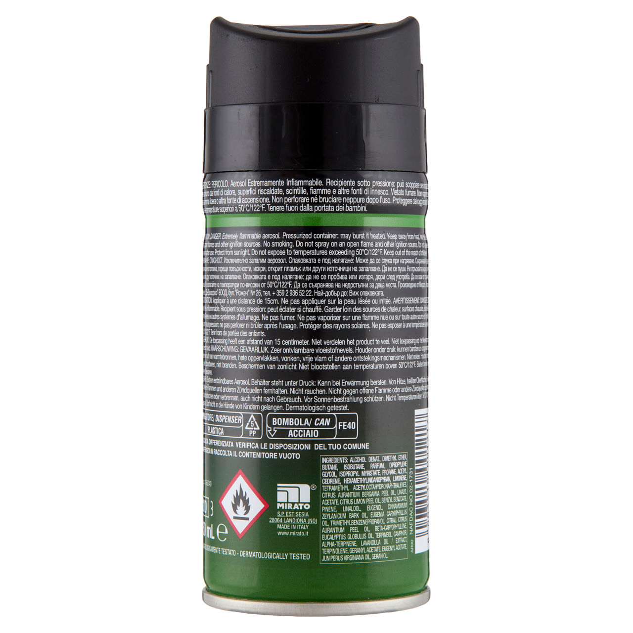 Edt deo malizia uomo vetiver spray ml.150 - Immagine 21
