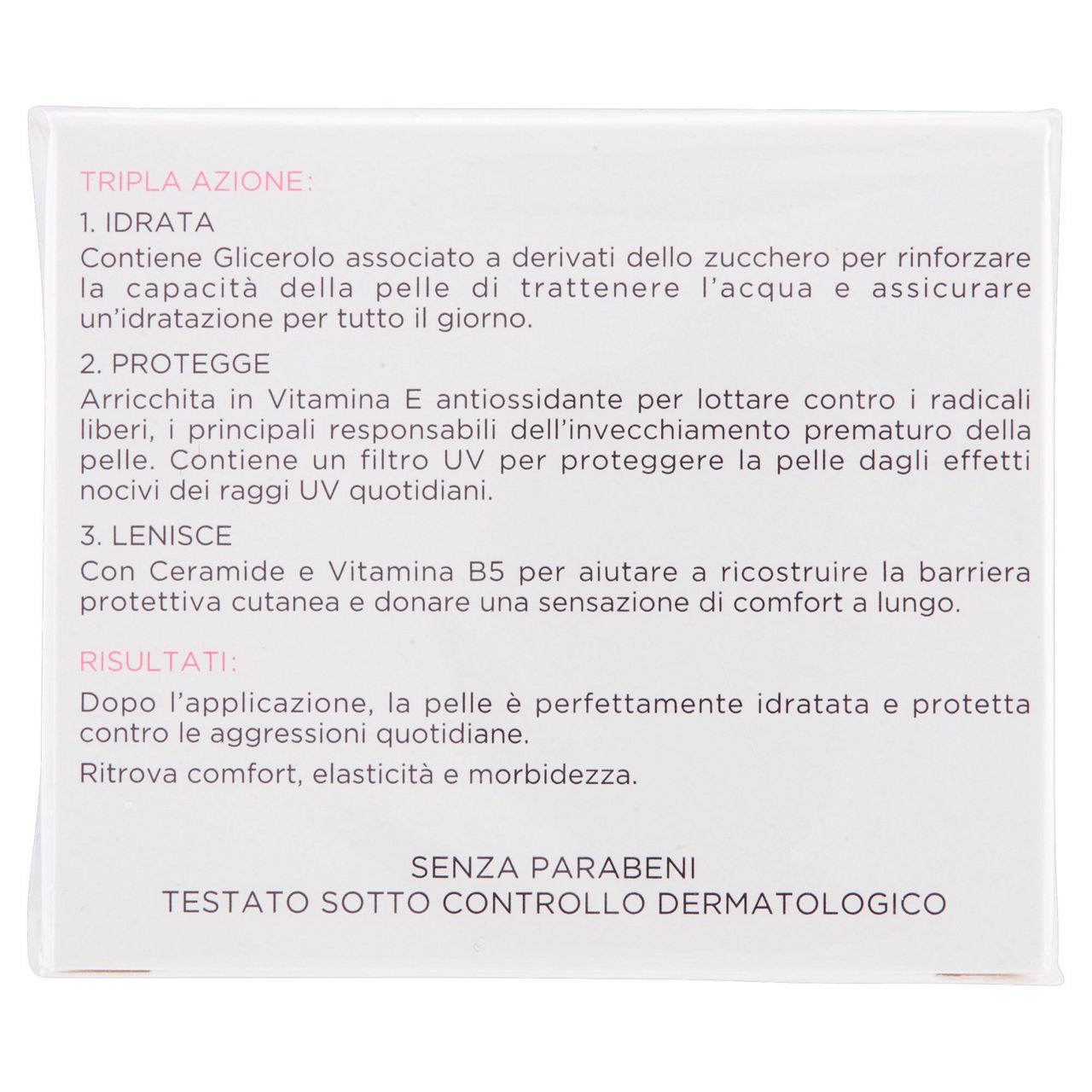 Crema viso idratante protettiva giorno tripla attiva pelli secche o sensibili 50 ml - Immagine 21